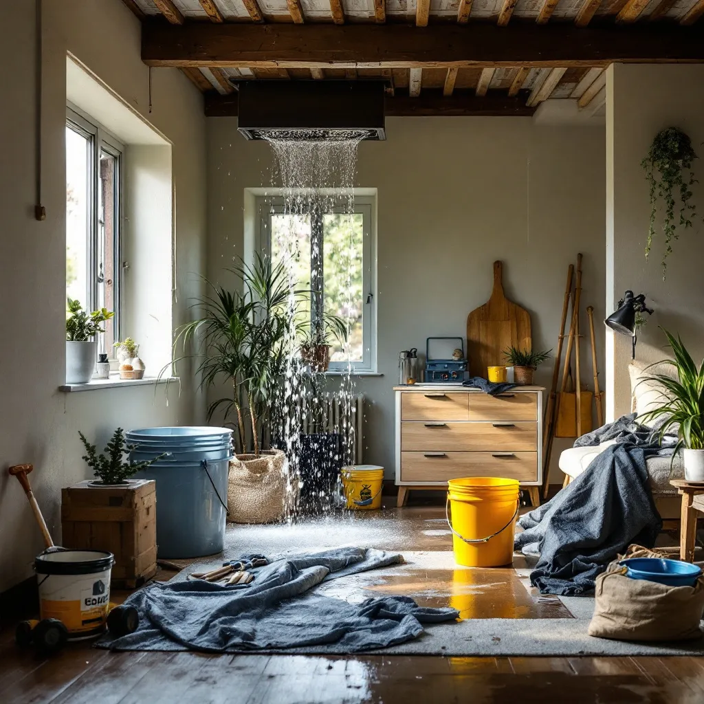 travaux toiture nice sous la pluie